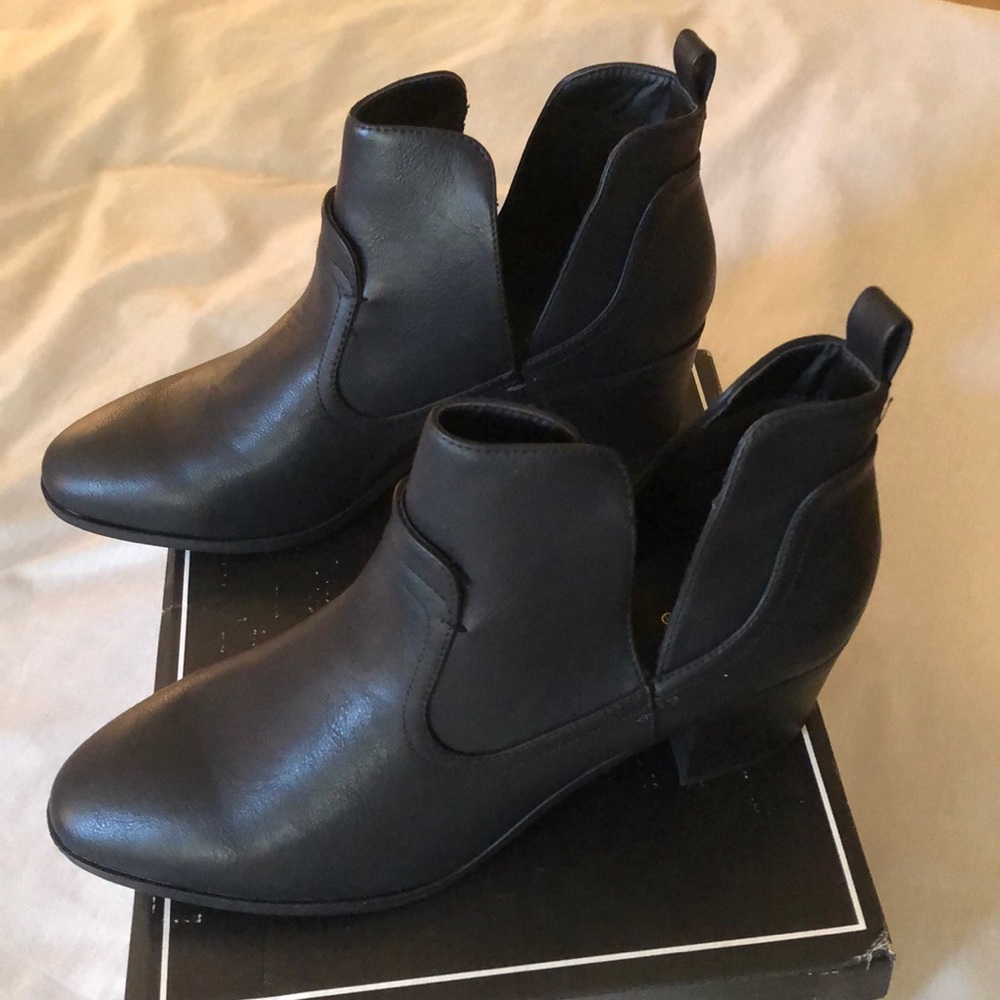 Black booties
